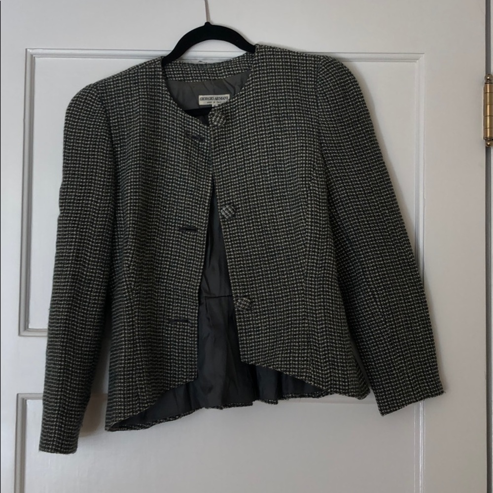 Armani Tweed Blazer
